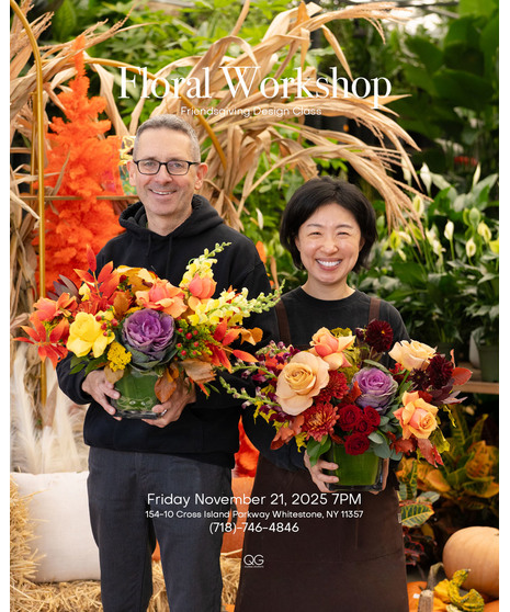 Friendsgiving Friday Flower Class - November 21 @ 7pm