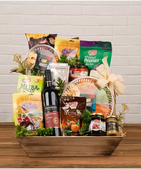 Wine + Gourmet Basket