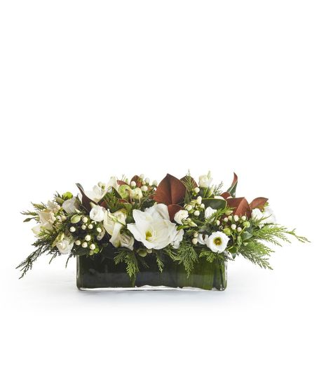 White Winter Artificial Holiday Arrangement