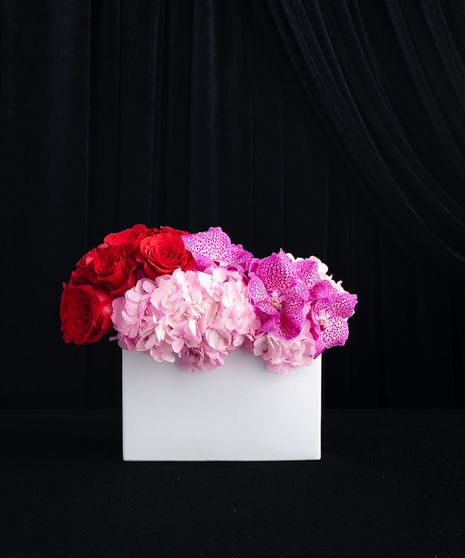Be Mine - Modern Valentine’s Flower Arrangement