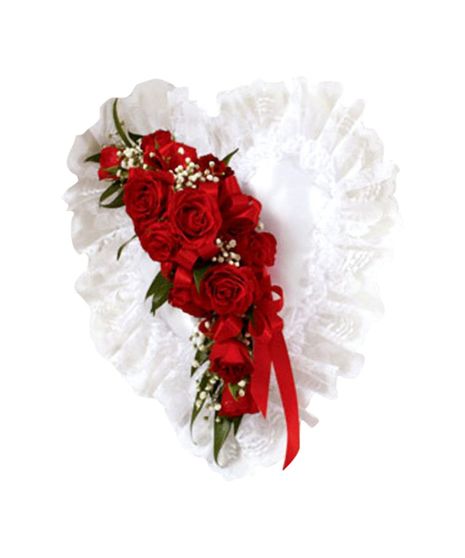 Heart Casket Pillow