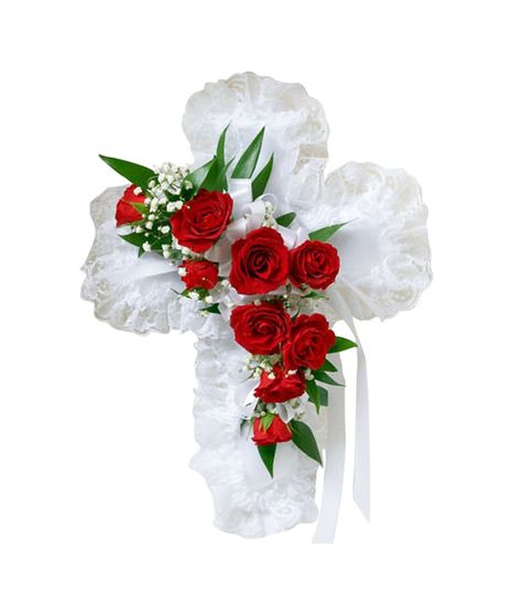 Casket Cross Pillow