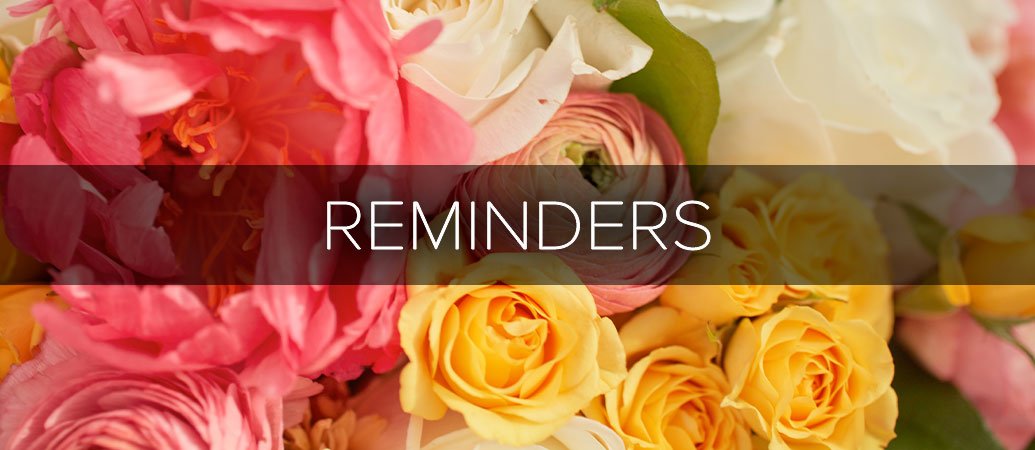 Reminders
